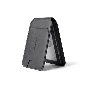 Магнитный картхолдер Mark Ryden MR21 MagSafe с подставкой и RFID (Черный)