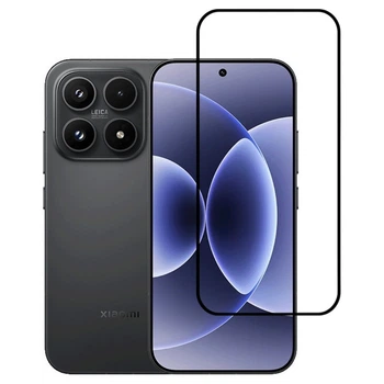 Защитное стекло LUX для Xiaomi 17 полная проклейка черный