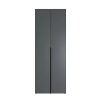 Шкаф распашной №1 Light 800x500x2200 Графит серый (GALT11070000000)