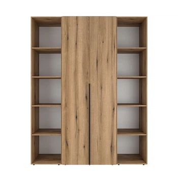 Шкаф распашной комбинированый №15 Light 1600x500x2200 Дуб эвок прибрежный (GALTK01510000000)