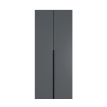 Шкаф распашной комбинированый №13 Light 800x500x2200 Графит серый (GALTK0137000000)