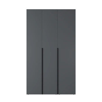 Шкаф распашной комбинированый №12 Light 1200x500x2200 Графит серый (GALTK0127000000)