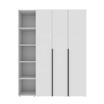 Шафа розпашна комбінована №16 Light 1600x500x2200 Білий діамант (GALTK0161000000)