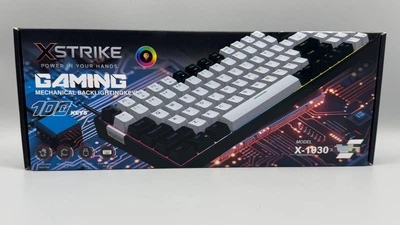 Механическая клавиатура XSTRIKE X-1030 USB с RGB-подсветкой, 100 клавиш