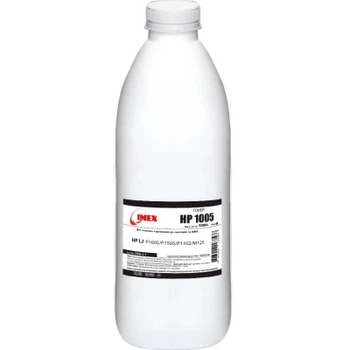 Тонер HP LJ P1005/P1505/P1102/M125, 1000г Black Imex (CMG-3-1)