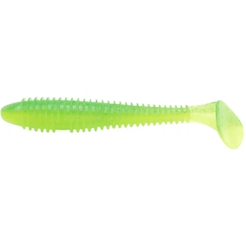 Силикон Keitech Swing Impact Fat 3.8" #424 Lime Chartreuse (6 шт/уп)
