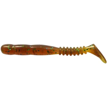 Силікон Reins Rockvibe Shad 4" 565 Motor Oil Green Flake (12шт/уп)