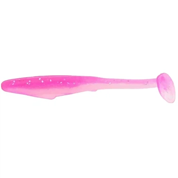 Силікон Reins Rockvibe Shiner 4" B30 Clear Pink (8шт/уп)
