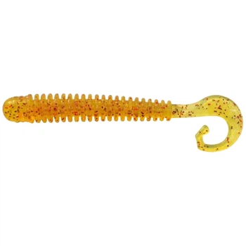 Силикон Reins G-Tail Saturn 4" 566 Motor Oil Red Flake (12шт/уп)
