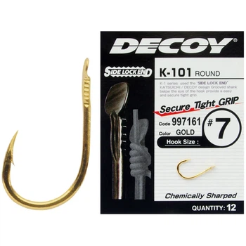 Крючок Decoy K-101 Round #9 (12 шт/уп)