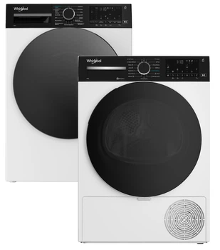 Комплект машин Whirlpool Пральна WAM87WBCUA + Сушильна WPB9XWBSUA