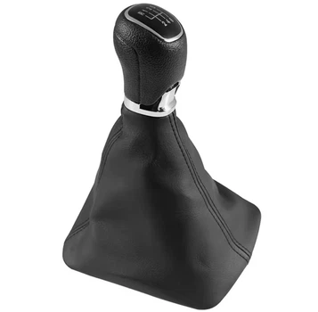 Ручка кпп з чохлом Skoda Octavia 2 A5 A6 2004-2012 - 6 передач
