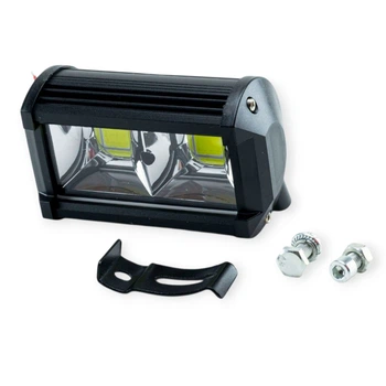 Фара дополнительная LED прямоугольная 130х80х65 (Д, В, Ш) 72W дальний COB Megalight