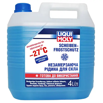 Омыватель стекла LIQUI MOLY Scheiben Frostschutz -27С 4л.