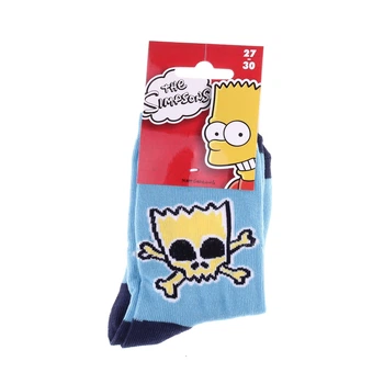 Шкарпетки SIMPSON BART TETE DE MORT блакитний Діти 31-34, артикул 83897612-5