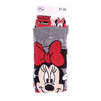 Носки MINNIE MAIN DEVANT BOUCHE серый Дит 27-30, арт.83153531-6