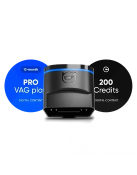 Автосканер OBDeleven 3 Pro Pack (Android/IOS, всі системи, 1 рік Pro Plan, 200 кредитів, кодування, тести, SFD1)