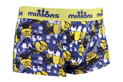 Труси-боксери MinionS JAUNE- SALOPETTE+GUITARE Темно-синій Чоловіки 10-12