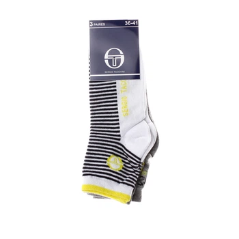 Носки Sergio Tacchini 3-pack белый, желтый, серый Жин 36-41