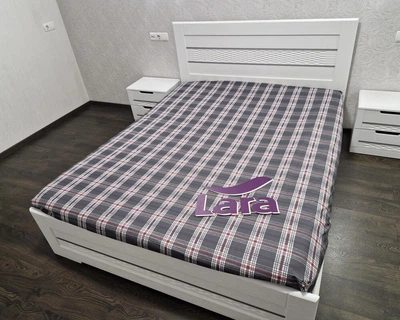 Простирадло на резинці LARA ранфорс dp12075 160х200х25