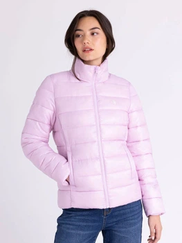 Куртка демісезонна коротка жіноча U.S. Polo Assn 471812828 L Бузкова (1159851765)