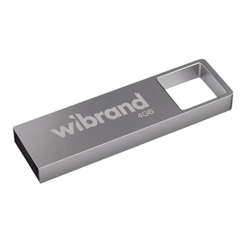 Флешка 4Гб USB 2.0 срібло Shark Wibrand