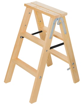 Drabina drewniana Kadax Opawa 3 stopnie PST3 (5903699491171)