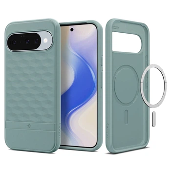 Чехол Spigen Parallax MagFit для Google Pixel 10/10 Pro Sage Green (ACS09709)