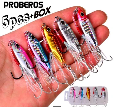 Набор пилькеров Proberos Drag Metal Cast 15 г 5 см