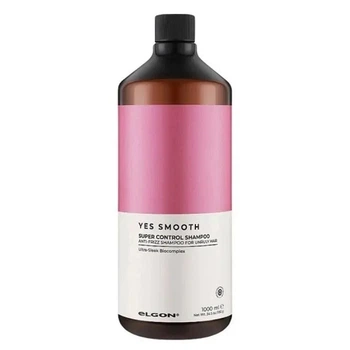 Шампунь для непослушных волос Elgon Yes Smooth Super Control Shampoo 1000 мл