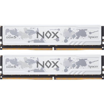 Оперативная память Apacer 32GB (2x16GB) DDR5 5600MHz NOX White (AH5U32G56C522MWAA-2)