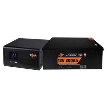 Комплект резервного питания LP (LogicPower) ИБП + литиевая (LiFePO4) батарея (UPS 1500VA + АКБ LiFePO4 2560W)