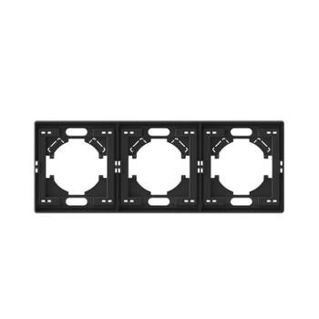 NOTA вугільно-чорний Рамка горизонтальна 3-а Videx