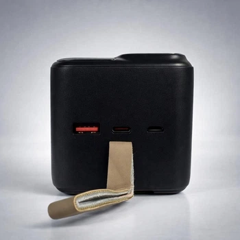 Повербанк KP KPG-501 Power Bank 50000 мА·г з дисплеєм та вбудованими кабелями