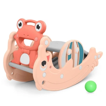 Детский игровой комплекс Froggy Mealux KD-D011 Orange оранжевый