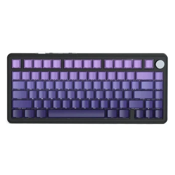 Ігрова механічна клавіатура ATTACK SHARK X85 Gradient Violet