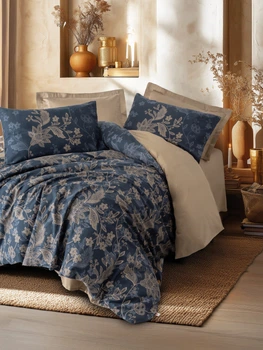 Постільна білизна євро розмір Cotton Box Lux Satin Noctelle Bej