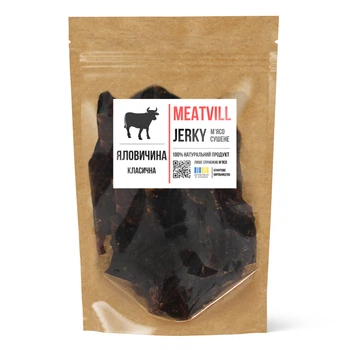 Джерки Meatvill говядина классическая крафт 100г