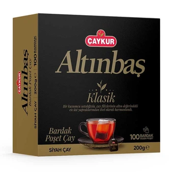 Турецкий чай Çaykur Altınbaş 100 пакетов 200 г