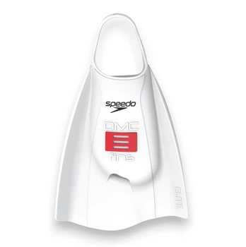 Ласты для плавания короткие с открытой пяткой Speedo DMC Elite FIN (8-00536200008) Белые размер 40-42 (M-L)