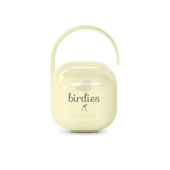 Футляр для пустушки Suavinex Birdies, yellow 309133