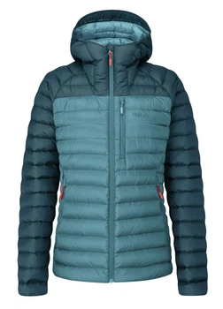 Куртка Rab Microlight Alpine Jacket Wmns S Turquoise (1033-RB QDB-13-OBC-10)
