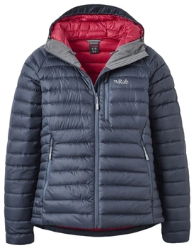 Куртка Rab Microlight Alpine Jacket Wmns M Steel (1033-RB QDB-13-STE-12)