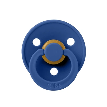 Соска пустышка BIBS Colour Latex круглая Cornflower 6-18 мес