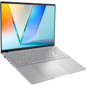 Ноутбук ASUS Vivobook S 16 OLED M5606KA (M5606KA-RI035), AMD Ryzen AI 7 350 / 16″ / RAM 24 ГБ / SSD 1 ТБ / AMD Radeon 860M / Без ОС / Cool Silver