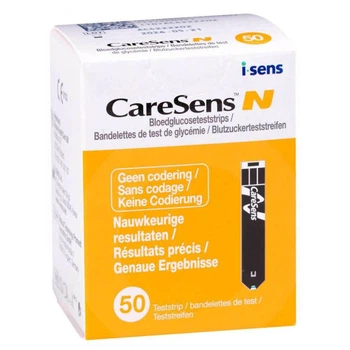 Тест-полоски Каре Сенс Н (CareSens N iSens), 50 шт.