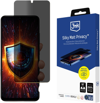 Szkło prywatyzujące 3MK Silky Matt do Redmi A5 4G (5903108656436)