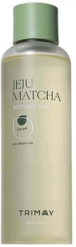 Успокаивающий тонер Trimay Jeju Matcha Low PH Soothing Toner с матчей 200 мл (8809822541294)