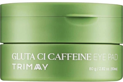 Патчи для кожи вокруг глаз Trimay Gluta Ci Coffeine Eye Pad с глутатионом и кофеином 60 шт (8809822541232)