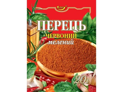 Перець червоний мелений АЛЬТ 20г